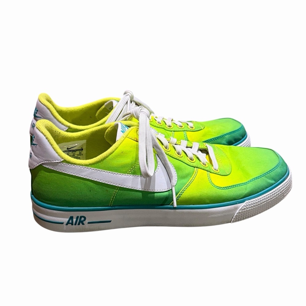 Nike Air Force 1 AC BR QS Gradient Pack Turbo Green 694861-300 Men's Size 10